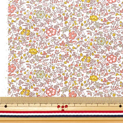 [Dalla quantità 5] Tessuto "Liberty Liberty Print tana de pelouse Katie e Millie] Liberty Japan