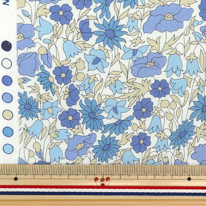 [الكمية تبدأ من 5] الأقمشة "الحرية الأقمشة" عشب التانا الخشخاش و ديزي 3632104-جي" Liberty Japan