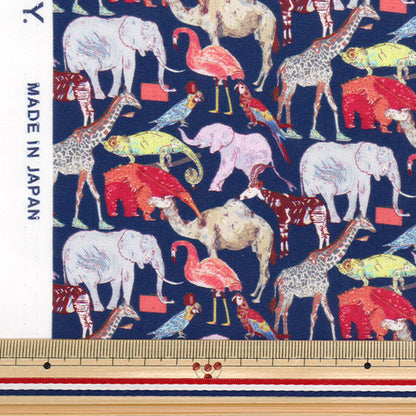 [الكمية تبدأ من 5] الأقمشة "الحرية الأقمشة" عشب التانا Q لـ Zoo 3634160-XE" Liberty Japan