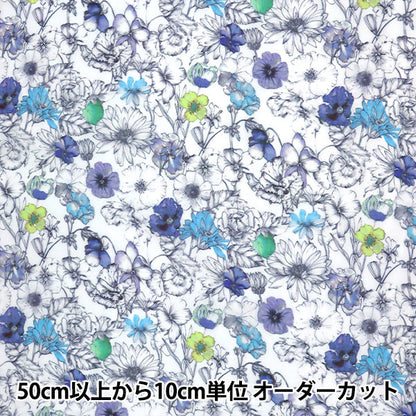 [수량 5에서] 천・원단 "Liberty Liberty Print Lyosel타나론 휴식 DC28641-B" Liberty Japan