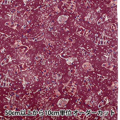 [수량 5에서] 천・원단 "Liberty Liberty Print Picadilly Poppinka Vin 3634260-DP" Liberty Japan