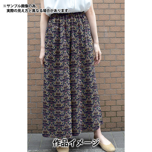 [来自数量5] 织物 "自由自由印刷自由塔纳草坪 Lilla DC31075-J21A"