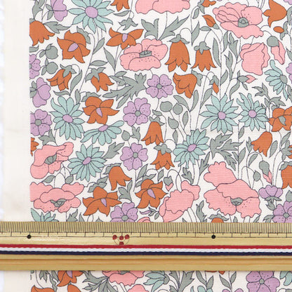 [Dalla quantità 5] Tessuto "Liberty Liberty Print Libertytana de pelouse Poppy and Daisy 3632104L-127GT"