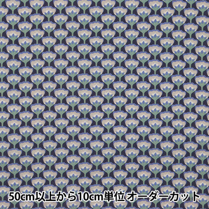 [来自数量5] 织物 "自由自由印刷 塔纳草坪 伍德斯托克（伍德斯托克）3631203-b" Liberty Japan