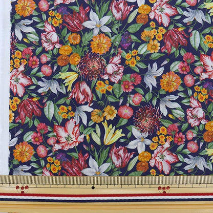 [De la quantité 5] Tissu "Liberty Liberty Print Pelouse Tana Royal Garland 3631213-B" Liberty Japan