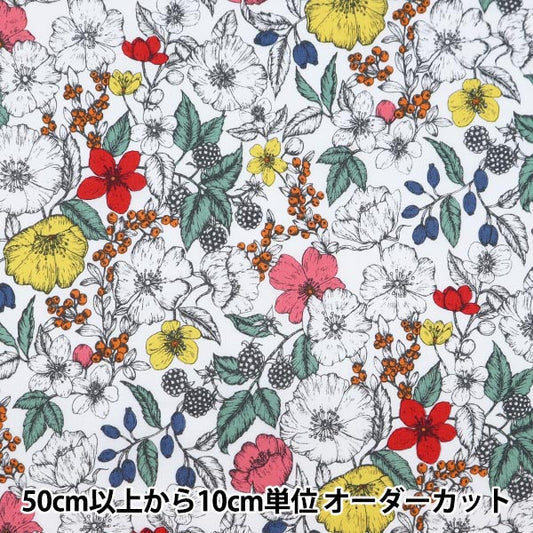 [From quantity 5] Fabric "Liberty Liberty Print Tana lawn Bramble 3631236-A" Liberty Japan