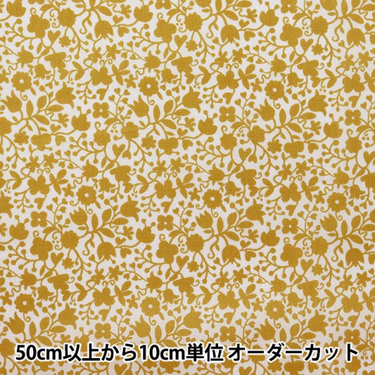 [Из количества 5] Ткань "Liberty Liberty Print Тана газон Цветочный трафарет 3631237-A" Liberty Japan