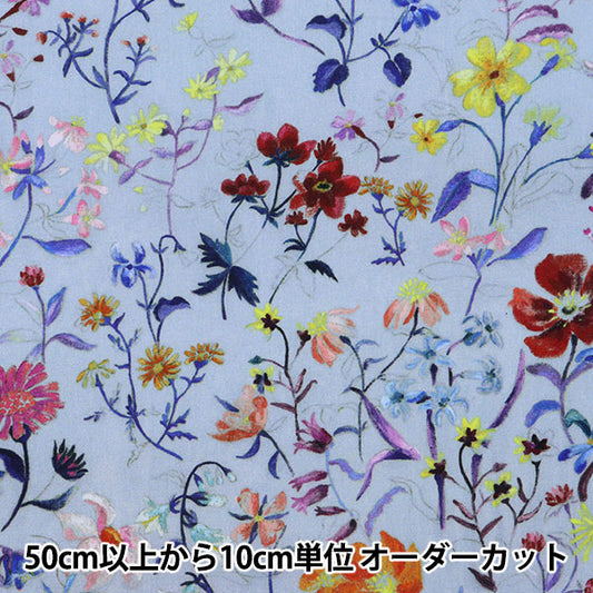 [Dalla quantità 5] Tessuto "Liberty Liberty Print tana de pelouse Linen Garden 3631241-C" Liberty Japan
