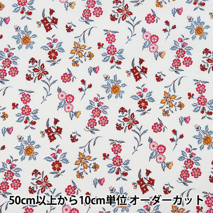 [الكمية من 5] الأقمشة "طباعة الحرية عشب التانا إديث روز 3631246-C" Liberty Japan