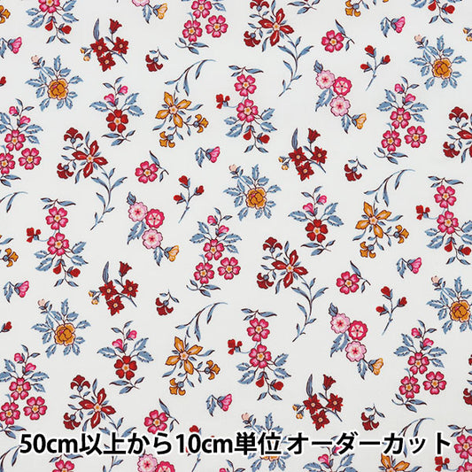 [From quantity 5] Fabric "Liberty Liberty Print Tana lawn Edith Rose 3631246-C" Liberty Japan