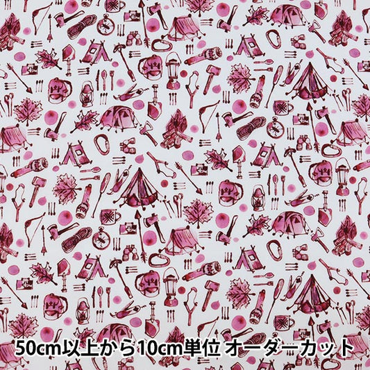 [Из количества 5] Ткань "Liberty Liberty Print Тана газон Ernests Adventure 3631247-B" Liberty Japan