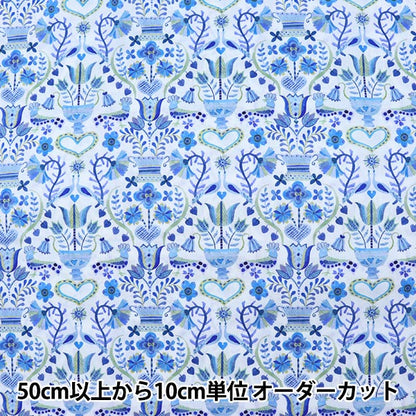 [Aus Menge 5] Stoff "Liberty Liberty Print Tana-Rasen Liebesvögel 3631248-B" Liberty Japan