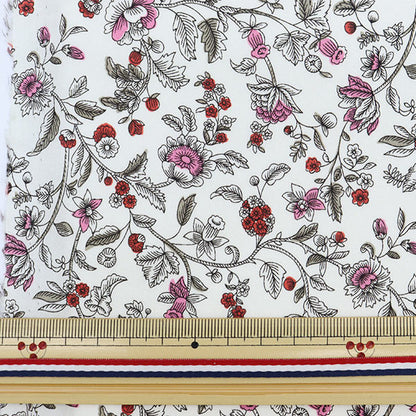 [De la cantidad 5] Tela "Liberty Liberty Print Césped Tana Ornate Trail 1221206-P21B" Liberty Japan