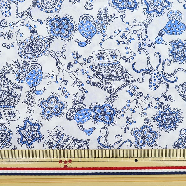 [From quantity 5] Fabric "Liberty Liberty Print Tana lawn Opera Carousel DC31438-A" Liberty Japan