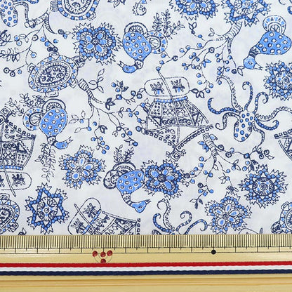 [From quantity 5] Fabric "Liberty Liberty Print Tana lawn Opera Carousel DC31438-A" Liberty Japan