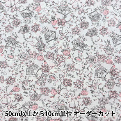 [From quantity 5] Fabric "Liberty Liberty Print Tana lawn Opera Carousel DC31438-D" Liberty Japan