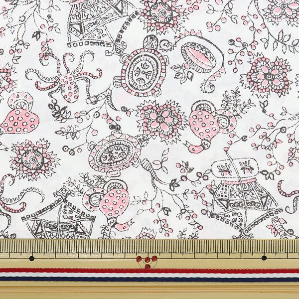 [From quantity 5] Fabric "Liberty Liberty Print Tana lawn Opera Carousel DC31438-D" Liberty Japan