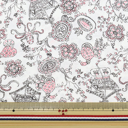 [From quantity 5] Fabric "Liberty Liberty Print Tana lawn Opera Carousel DC31438-D" Liberty Japan