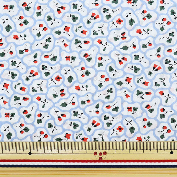 [Aus Menge 5] Stoff "Liberty Liberty Print Tana-Rasen Blumenpflaster DC31448-A" Liberty Japan