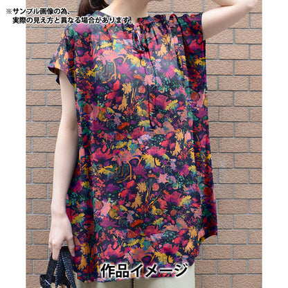 [Aus Menge 5] Stoff "Liberty Liberty Print Tana-Rasen Goldenes Zeitalter DC31455-D" Liberty Japan