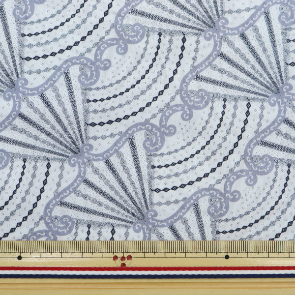 [Aus Menge 5] Stoff "Liberty Liberty Print Tana-Rasen Fan Tarif DC31456-B" Liberty Japan