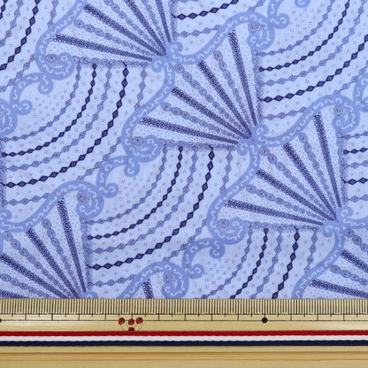 [Aus Menge 5] Stoff "Liberty Liberty Print Tana-Rasen Fan Tarif DC31456-D" Liberty Japan