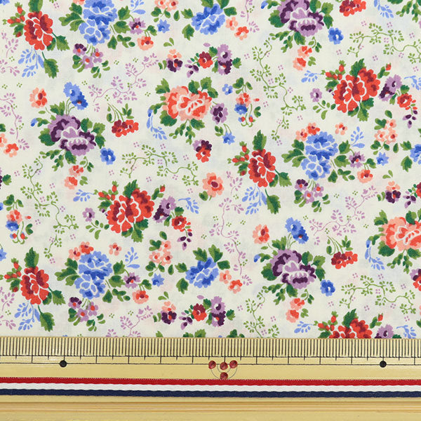 [來自數量5] 織物 "自由自由印刷 塔納草坪 Lizzy Rose DC31457-A" Liberty Japan