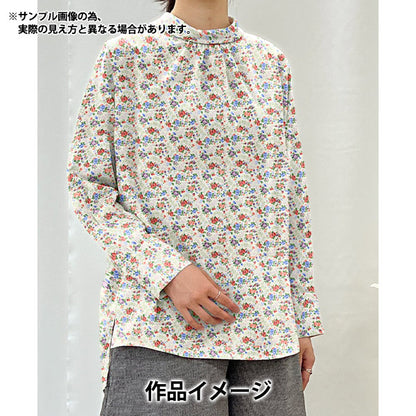 [來自數量5] 織物 "自由自由印刷 塔納草坪 Lizzy Rose DC31457-A" Liberty Japan