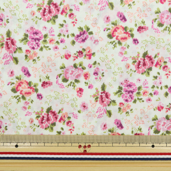 [來自數量5] 織物 "自由自由印刷 塔納草坪 Lizzy Rose DC31457-B" Liberty Japan