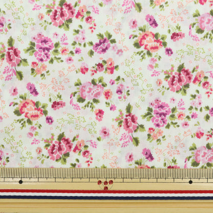 [來自數量5] 織物 "自由自由印刷 塔納草坪 Lizzy Rose DC31457-B" Liberty Japan