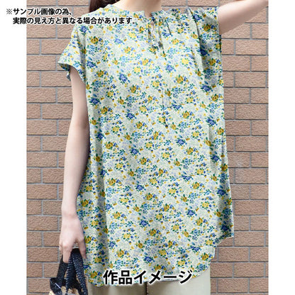 [Aus Menge 5] Stoff "Liberty Liberty Print Tana-Rasen Lizzy Rose DC31457-C" Liberty Japan