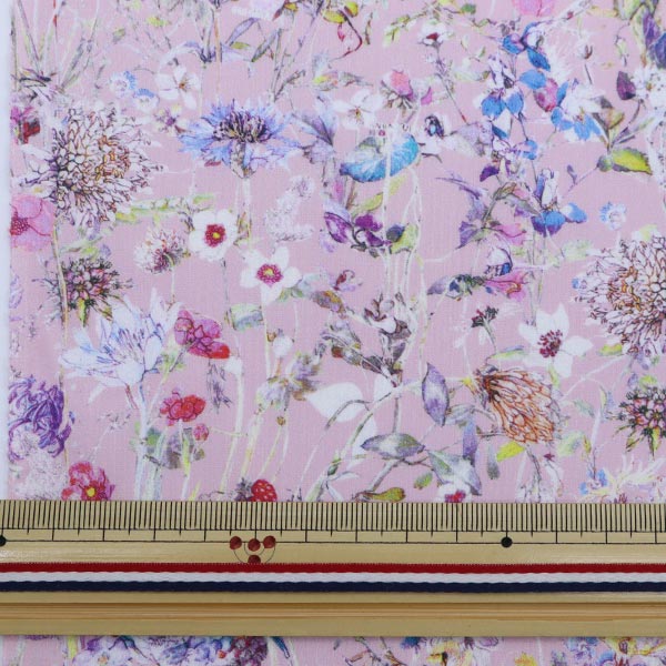 [De la cantidad 5] Tela "Liberty Liberty Print Césped Tana Flores silvestres 3634251-Ze" Liberty Japan