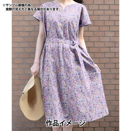 [De la cantidad 5] Tela "Liberty Liberty Print Césped Tana Flores silvestres 3634251-Ze" Liberty Japan