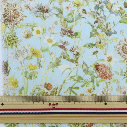 [Dalla quantità 5] Tessuto "Liberty Liberty Print tana de pelouse Fiori selvatici 3634251-ye" Liberty Japan