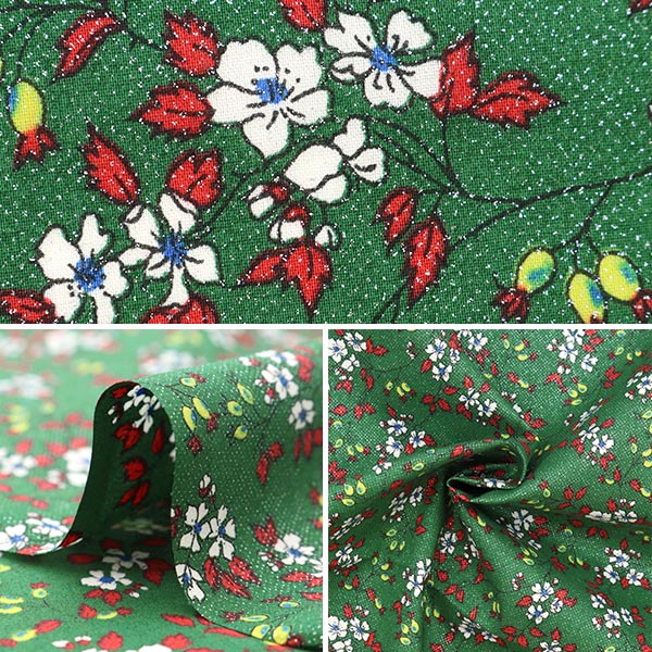 [Dalla quantità 5] Tessuto "Liberty Liberty Print tana de pelouse Hips and Hops 3338253G-J21b" Liberty Giappone