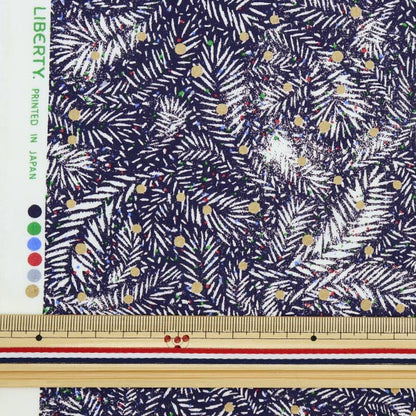 [来自数量5] 织物 "自由自由印刷 塔纳草坪 Elizabeth Polka DC31688-J21D" 日本自由