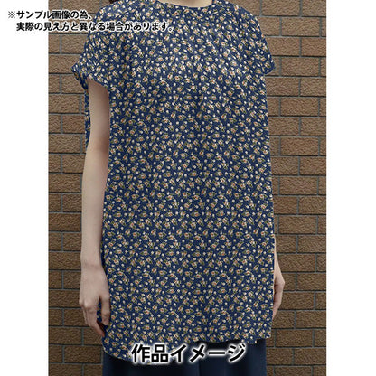 [来自数量5] 织物 "自由自由印刷 塔纳草坪 Dolly Sparkle DC31816-J21C" 日本自由