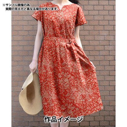 [来自数量5] 织物 "自由自由印刷 塔纳草坪 窃窃私语DC31832-J21A" 日本自由