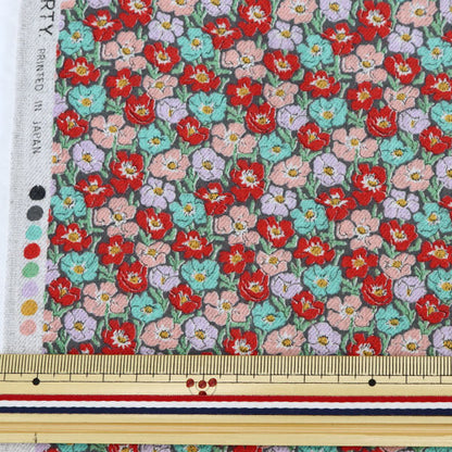 [Из количества 5] Ткань "Liberty Liberty Print Air Cott Anemone 3334107-84F" Liberty Japan