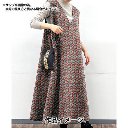 [Из количества 5] Ткань "Liberty Liberty Print Air Cott Anemone 3334107-84F" Liberty Japan