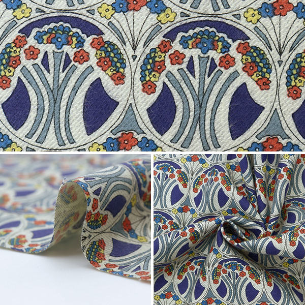 [De la cantidad 5] Tela "Liberty Liberty Print Airicotto Mauberina 3637278-J21d" Liberty Japan