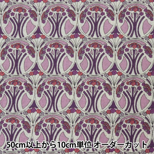 [From quantity 5] Fabric "Liberty Liberty Print Airicotto Mauberina 3637278-J21E" Liberty Japan