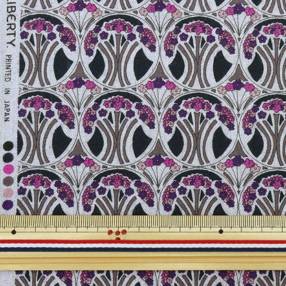 [Dalla quantità 5] Tessuto "Liberty Liberty Print Airicotto Mauberina 3637278-J21G" Liberty Japan