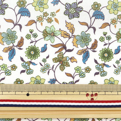 [来自数量5] 织物 "自由自由印刷 塔纳草坪 凯瑟琳法院3632102-22bt" Liberty Japan