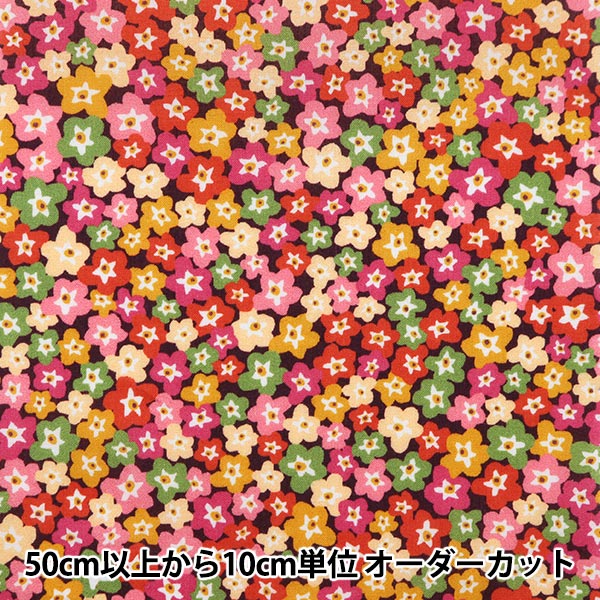 [来自数量5] 织物 "自由自由印刷 塔纳草坪 花卉魅力3632104-22CT" Liberty Japan