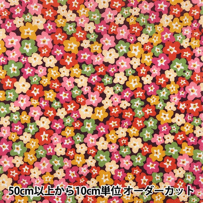 [来自数量5] 织物 "自由自由印刷 塔纳草坪 花卉魅力3632104-22CT" Liberty Japan