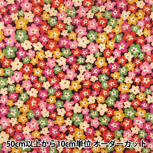 [来自数量5] 织物 "自由自由印刷 塔纳草坪 花卉魅力3632104-22CT" Liberty Japan