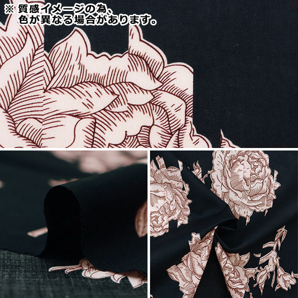 [来自数量5] 织物 "自由自由印刷 塔纳草坪 Shutdo Story 3632105-SD22C" 日本自由