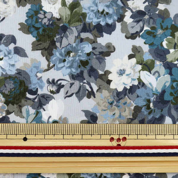 【数量5から】 生地 『LIBERTY リバティプリント タナローン チャッツワース・ガーデン 3632115-22BT』 Liberty Japan リバティジャパン