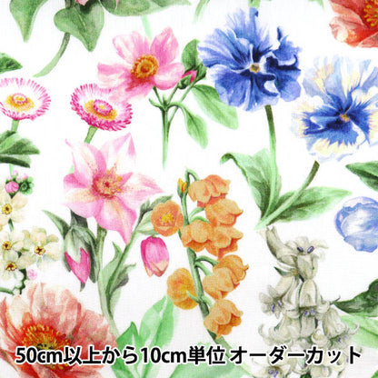 [來自數量5] 織物 "自由自由印刷 塔納草坪 童話尾巴3632116-22bt" Liberty Japan